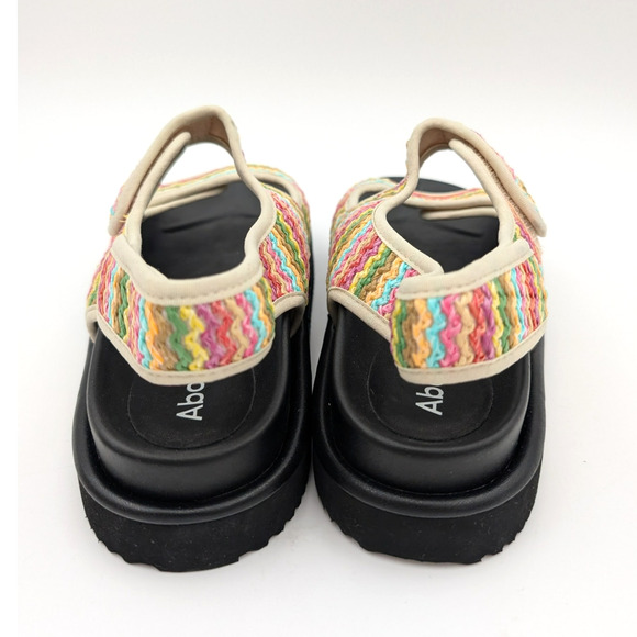 ABound Chance Platform Sandal Women's Yellow Clover Multi Size US7M - Picture 5 of 8